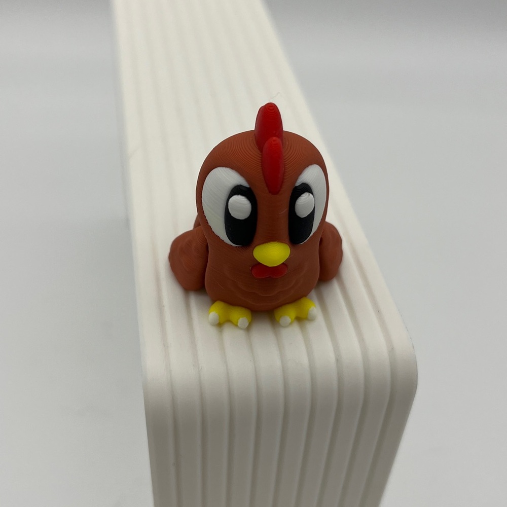 3D printed Rooster mini Fidget Toy Fun Collectible Stress …